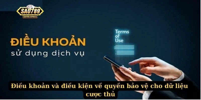 Điều khoản và điều kiện về quyền bảo vệ cho dữ liệu cược thủ